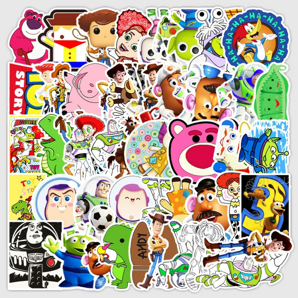 Toy Story, Disney, 50 stickers